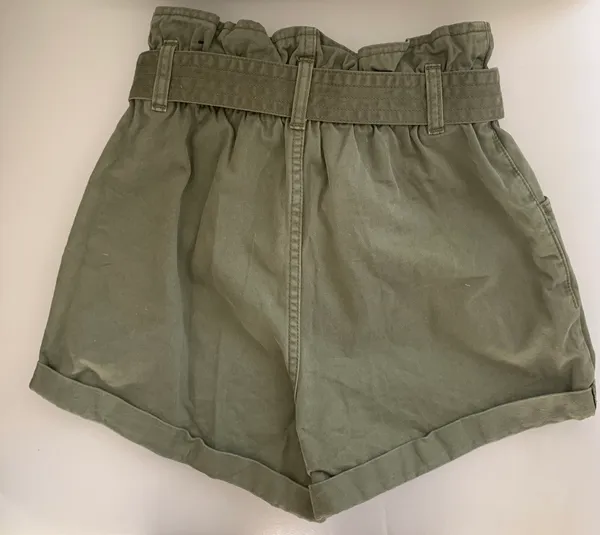 Abercrombie high waisted Tie Front Shorts - Image 8