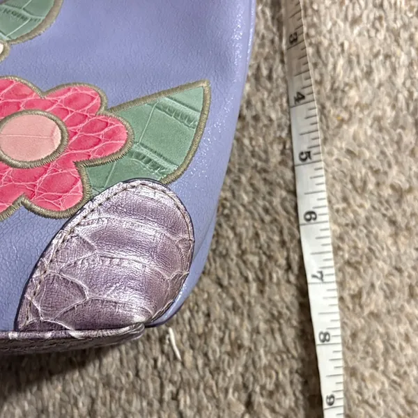 Kathy New Zealand Elegant Lavender Floral Mini Bag - Image 13