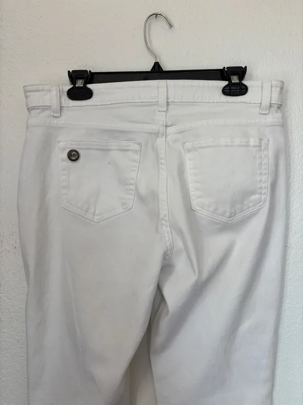 MK Michael Kors White Jeans - Image 9