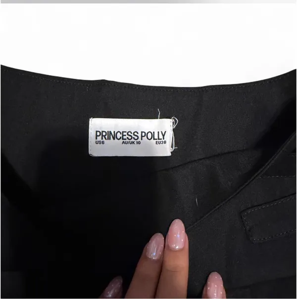 Princess Polly Mini Skirt Black - Image 5