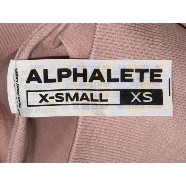 NWOT Alphalete Amplify Legging Women's Seamless Scrunch Leggings Blossom Size XS - Image 5