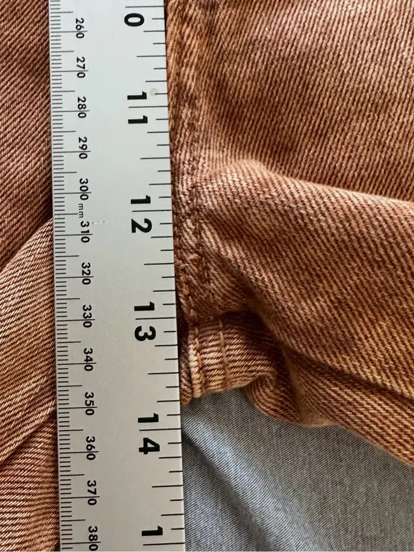 BDG Urban Outfitters Sofia Yoke Acid Wash High RiseStraight Leg Jeans Size 27 - Image 8
