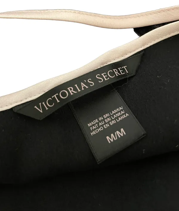 Victoria's Secret Black Satin Top - Image 5