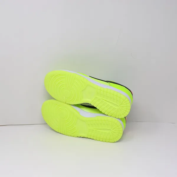NEW Nike Dunk Low Se Glow In The Dark Volt Black Total Orange Sneakers Shoes 7.5 - Image 4