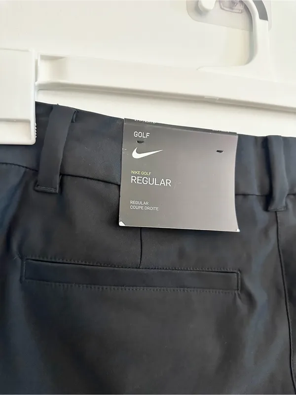 NIKE GOLF Dri-Fit New Black Golf Pants Women Sz2 Stretch Straight Athletic 72573 - Image 4