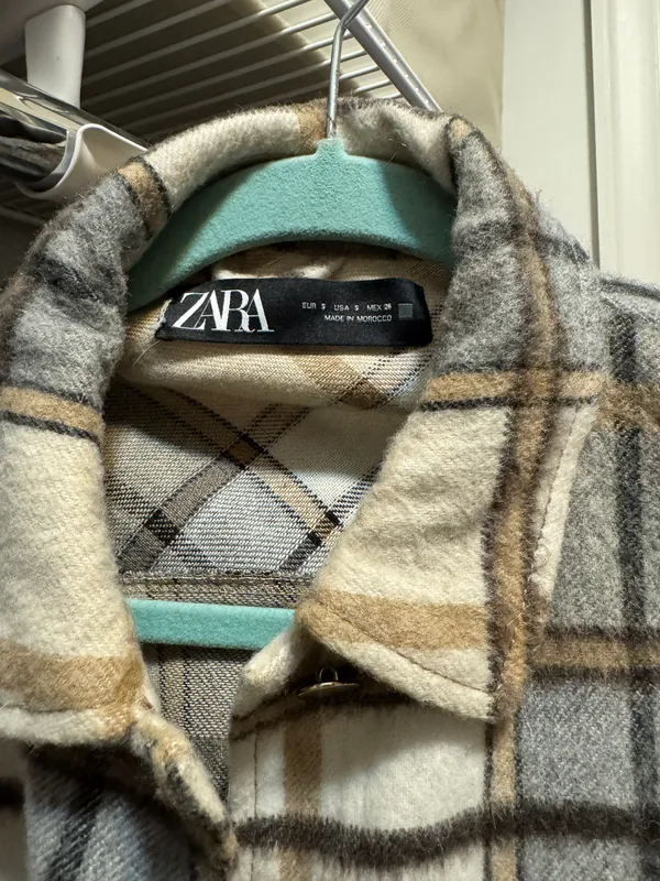 ZARA Plaid Shacket - Image 2