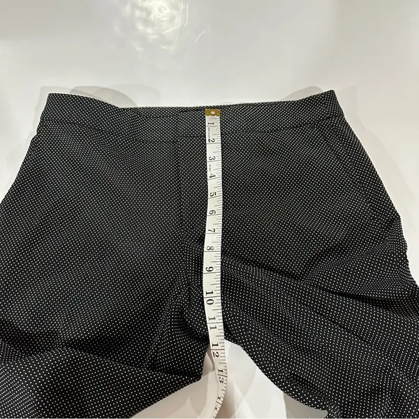 Zara Black‎ & White Dot Print High Rise Ankle Length Dress Pants Size 6 - Image 8
