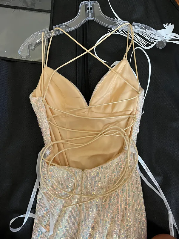 Sequin Prom Dress - Image 8