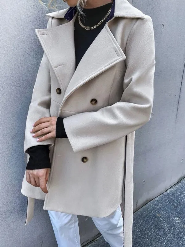 SheIn Lapel Coat - Image 3