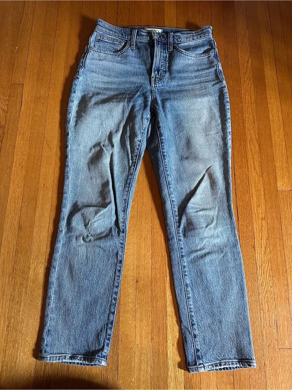 Madewell blue denim the perfect vintage jean, Size 25" - Image 3