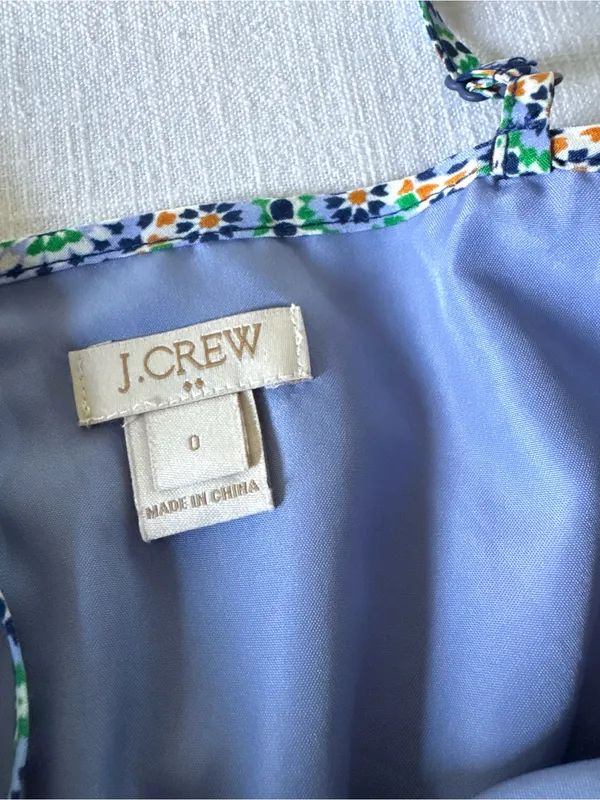 J. Crew Printed Seaside Cami Dress - size 0 - Image 6