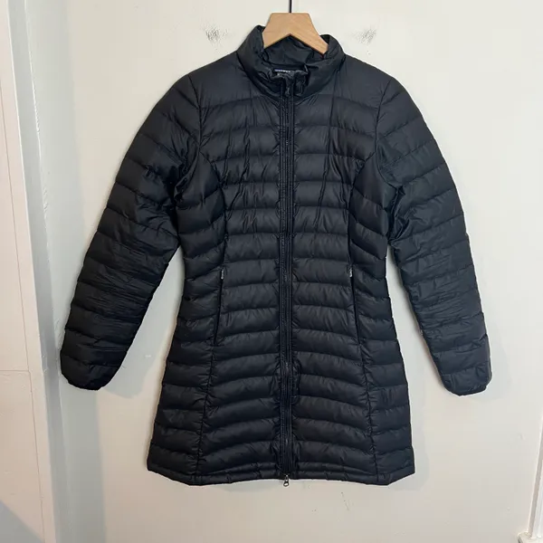 Patagonia - Fiona Parka Black Long Coat Puffer Winter - Image 2