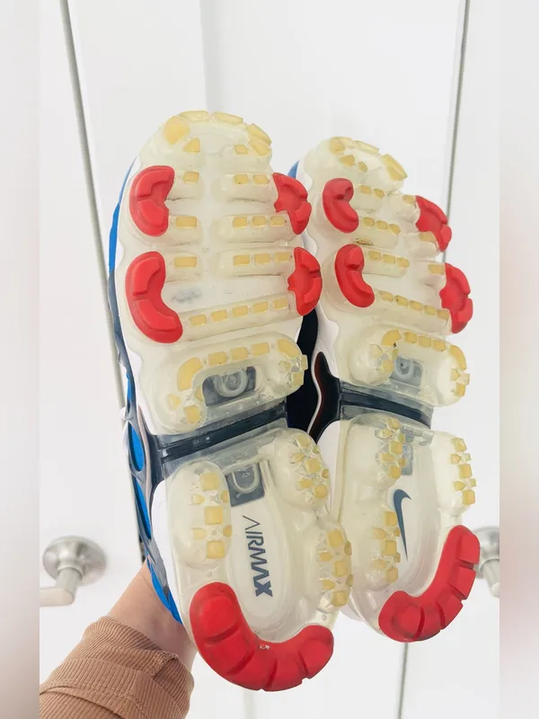 Nike Air Vapormax Plus Racer Blue/University Red-obsidian-white size 8M 9.5W - Image 11