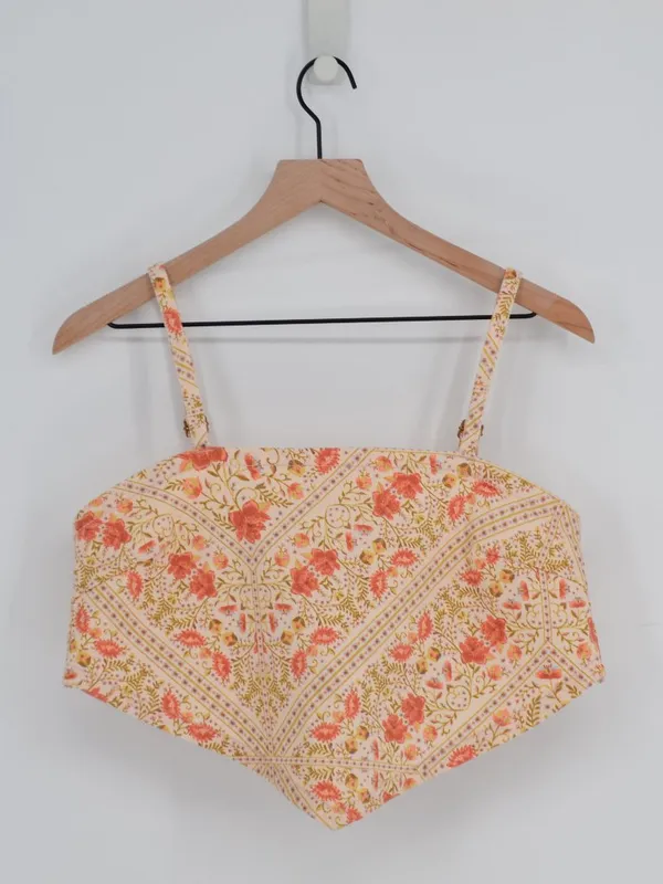 Show Me Your Mumu Handkerchief Top Patchwork Paisley S - Image 2