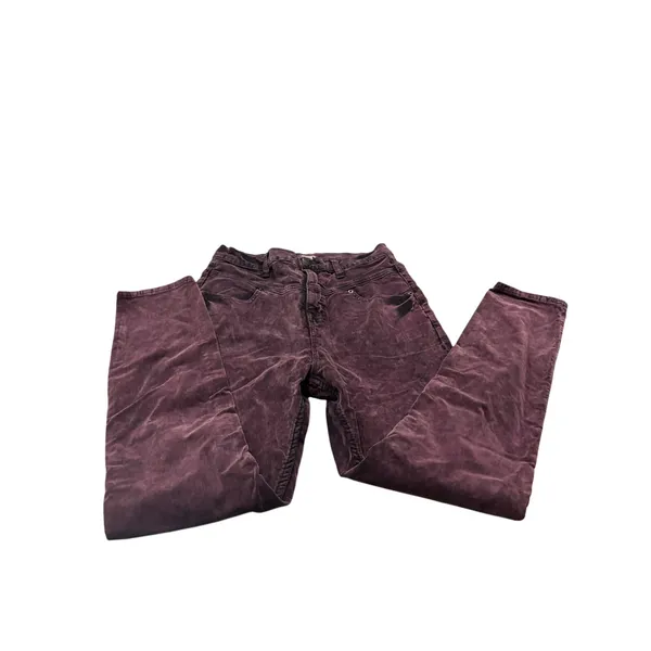 Urban Outfitters Ecote Purple Velour Pants Size 30 - Image 3