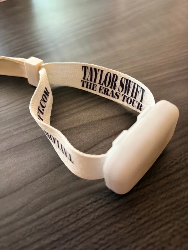 Taylor Swift The Eras Tour Wristband Bracelet - Image 3