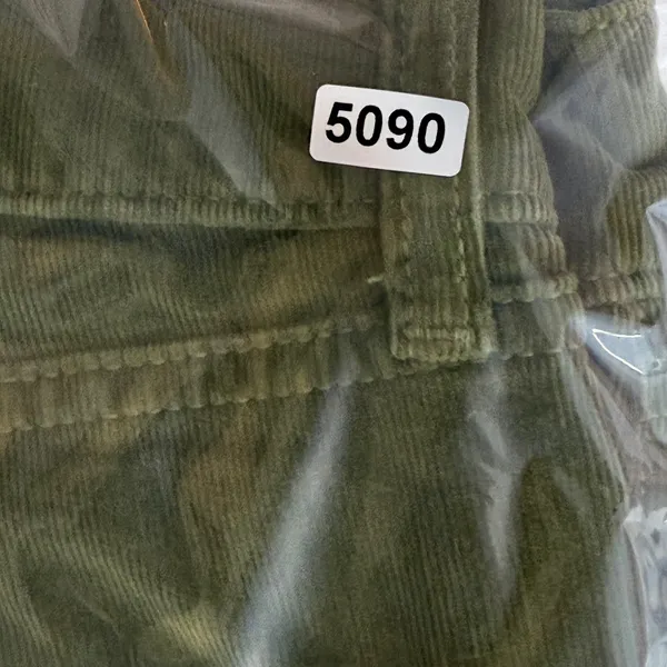Veronica Beard Carly Kick Flare High Rise‎ Corduroy Pants Size 25 Olive Green - Image 10