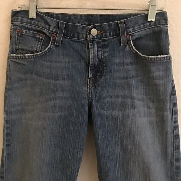 ‎Lucky Brand dungarees straight classic fit denim jeans 6/28 - Image 3