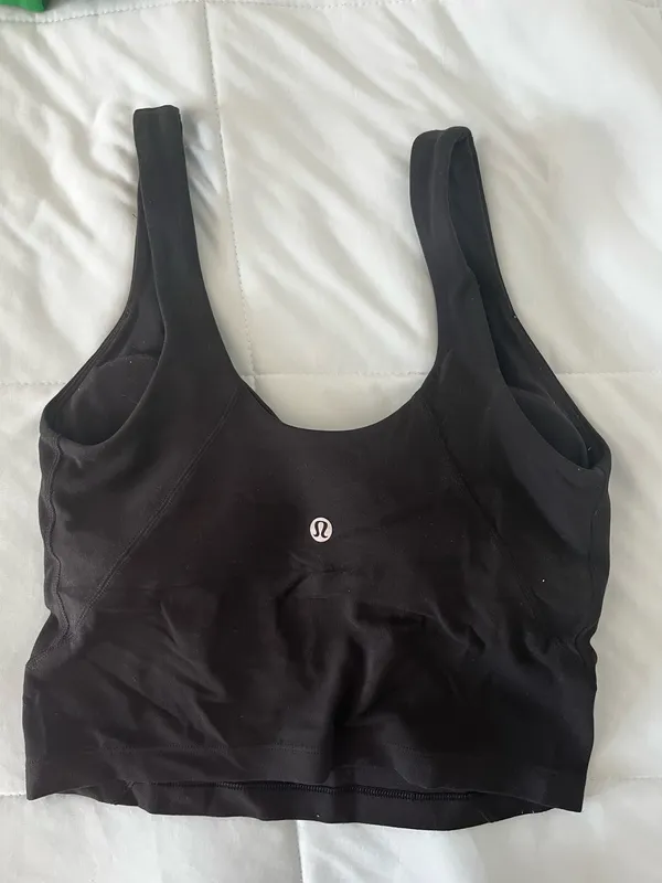 lululemon black align tank size 2 - Image 2