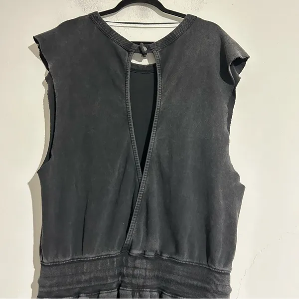 Free People Movement Throw and Go Onesie Jumpsuit Black Small Loungewear Casual - Image 10