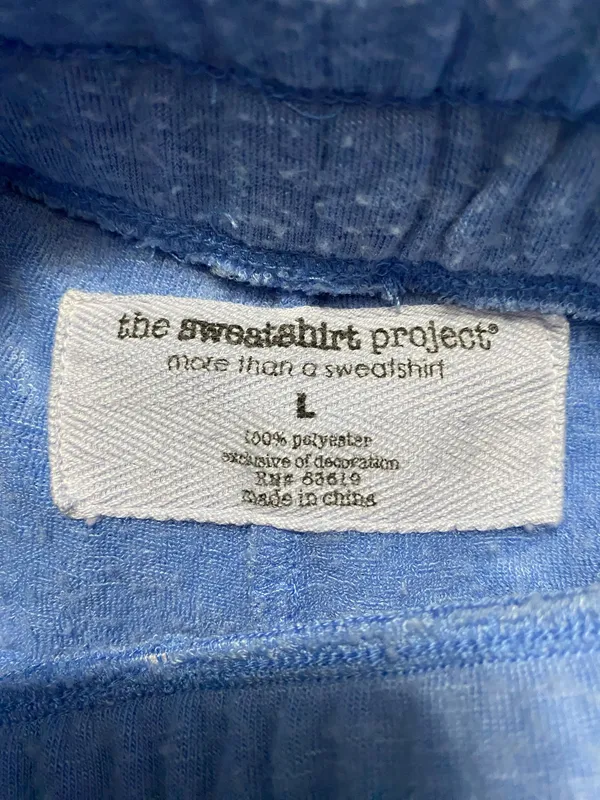The Sweatshirt Project Light Blue Sweatpants Size L - Image 3