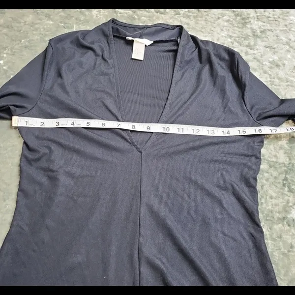 H&M‎ Black Long Sleeve Top - Image 5