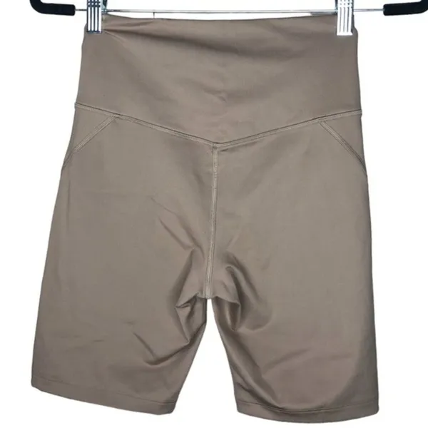 Girlfriend Collective Bike Short Limestone Small - Image 6