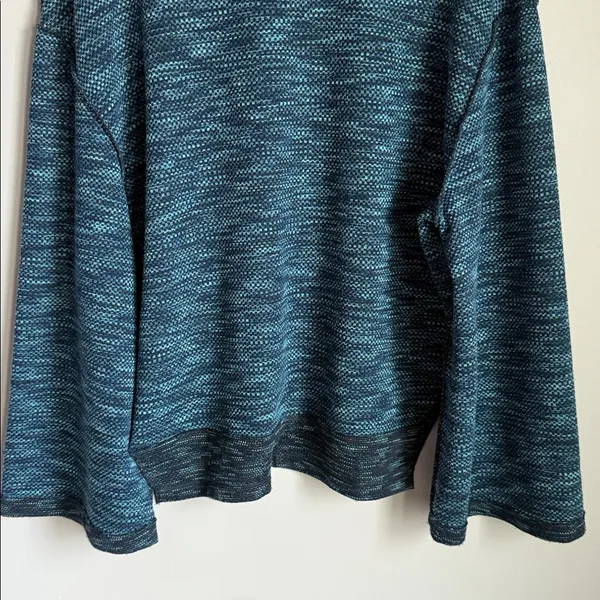 Free People We The Free Sunny Days Turtleneck sweater "Overboard Combo" blue M - Image 6