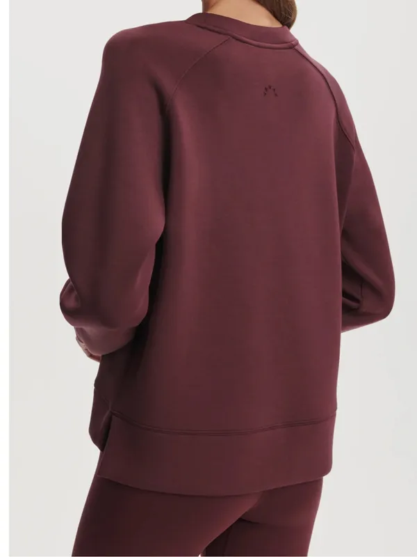 VARLEY‎ Zosia Midlayer Crewneck Sweatshirt in Sassafras size Small - Image 2