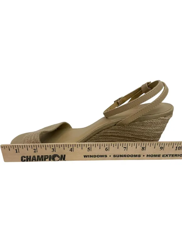 Joie Women's 8.5 Square Toe Wedge Block Heel Sandals - Image 9
