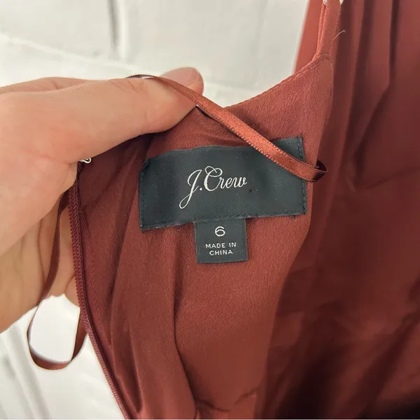 J.Crew Cha Cha Tiered Ruffle Maxi Dress Size 6 - Image 9