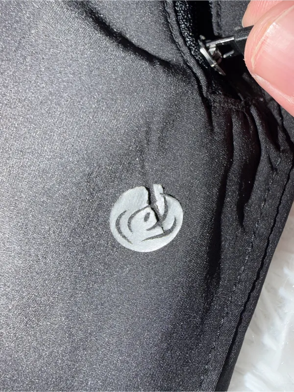 Apana Black Jogger Pants Women’s Medium Lightweight Athletic Zip Pockets - Image 5