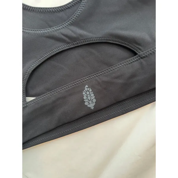 Free People Movement Black Sports Bra XS - Image 3