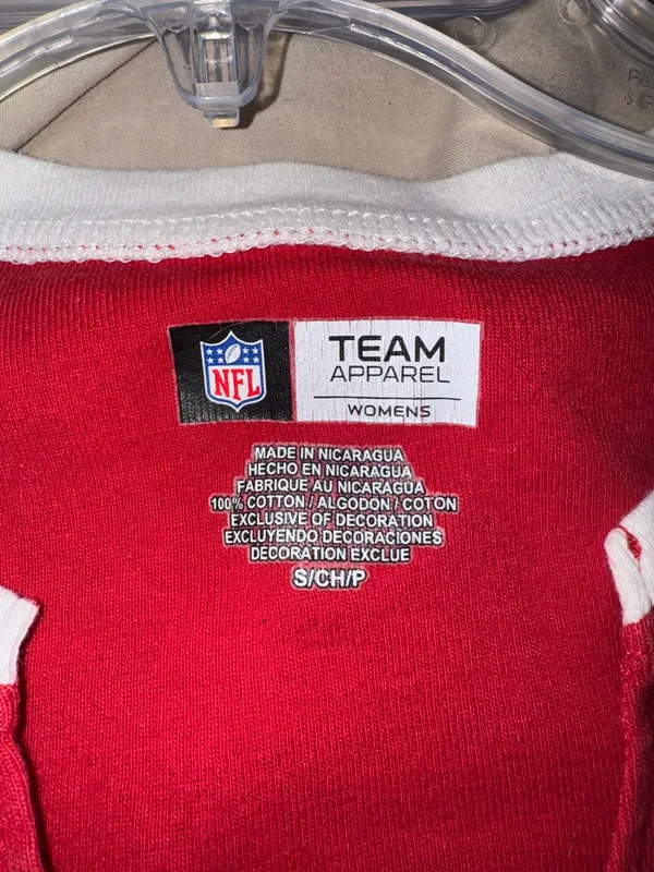 National Football League Team Apparel Sam Francisco 49ers crop top - Image 3