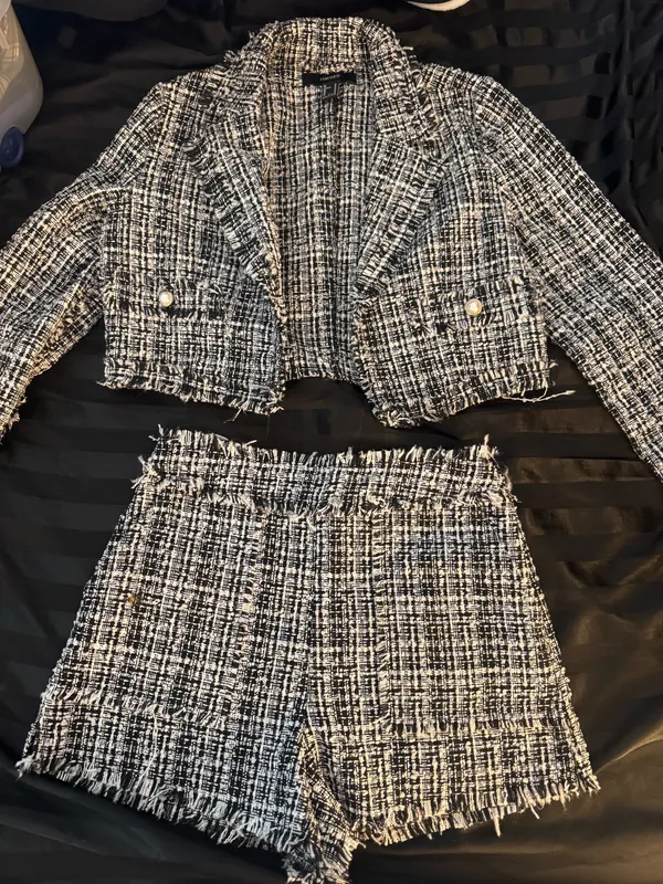 Crop Blazer Set - Image 2