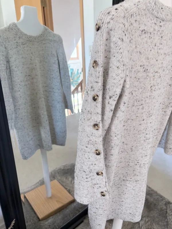 MADEWELL Donegal Long Sleeve Sweater Dress - Image 4