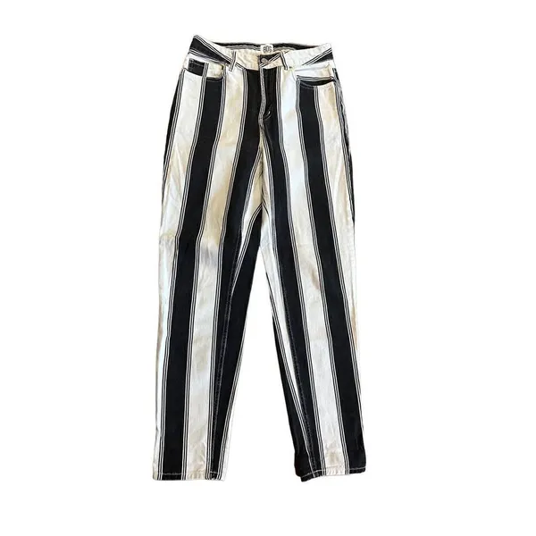 BDG‎ Urban Outfitters BDG Striped Mom Jeans sz W27 - Image 4