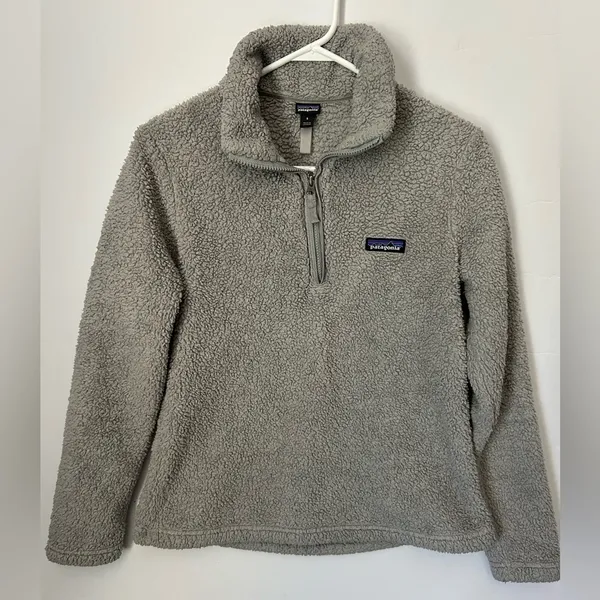 Patagonia Women's Quarter Zip Pullover in Gray Small - Image 2