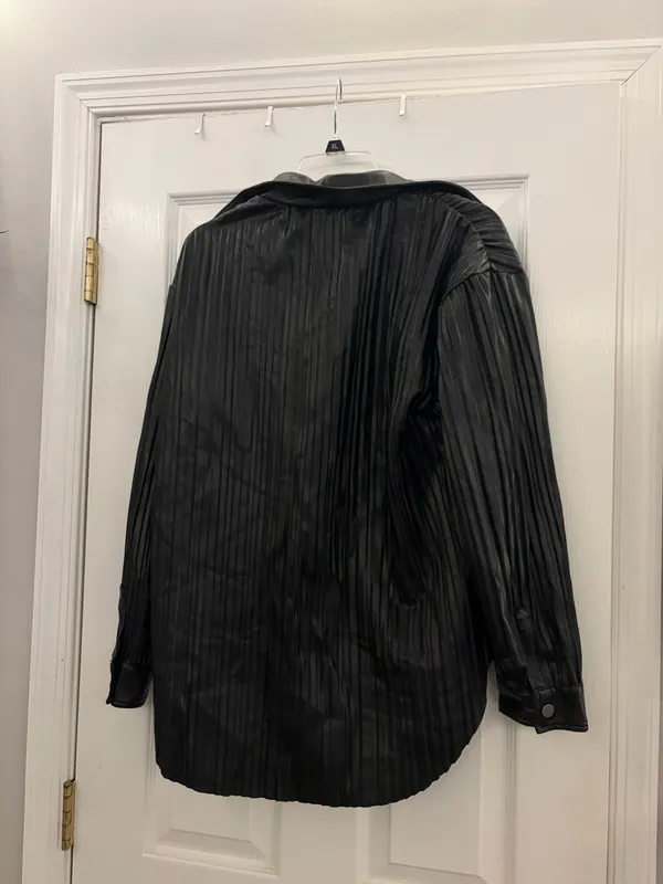 Leather jacket Black - Image 2