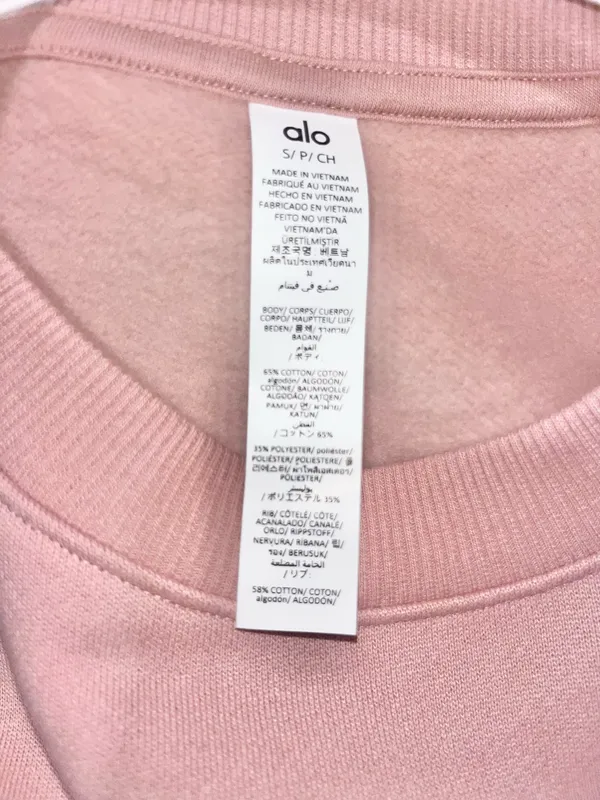 Alo Cropped Accolade Crewneck - Image 6
