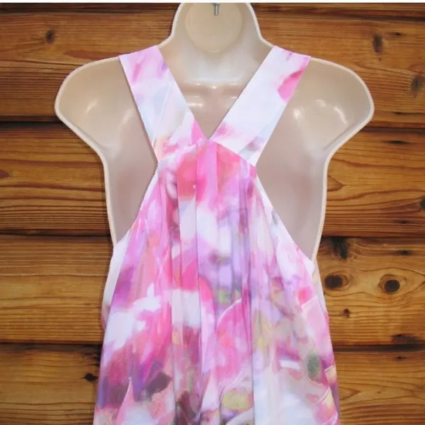 NWOT Cynthia Rowley Pink Silk Dress - Image 8