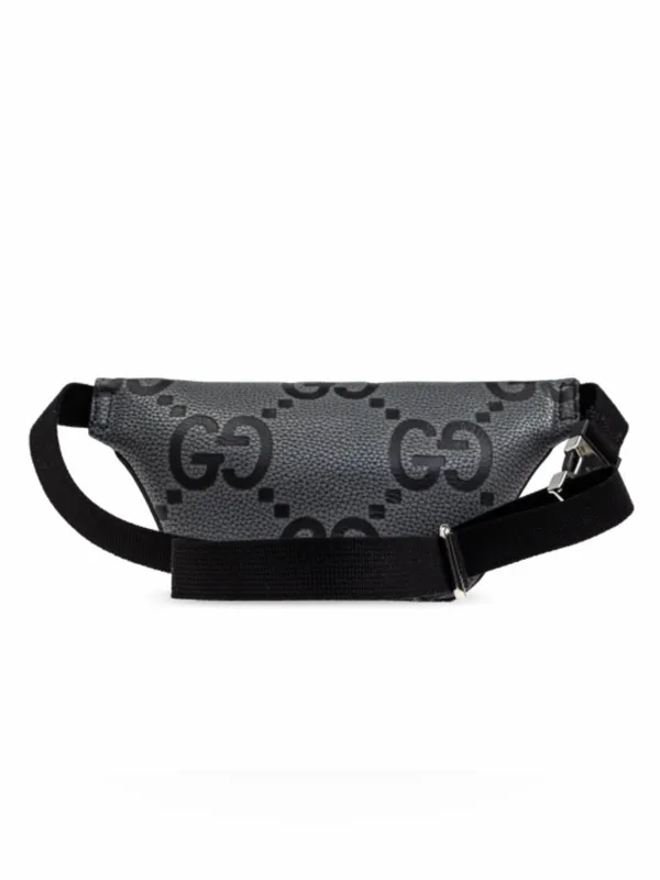 GUCCI Jumbo GG logo small leather belt bag - Image 3