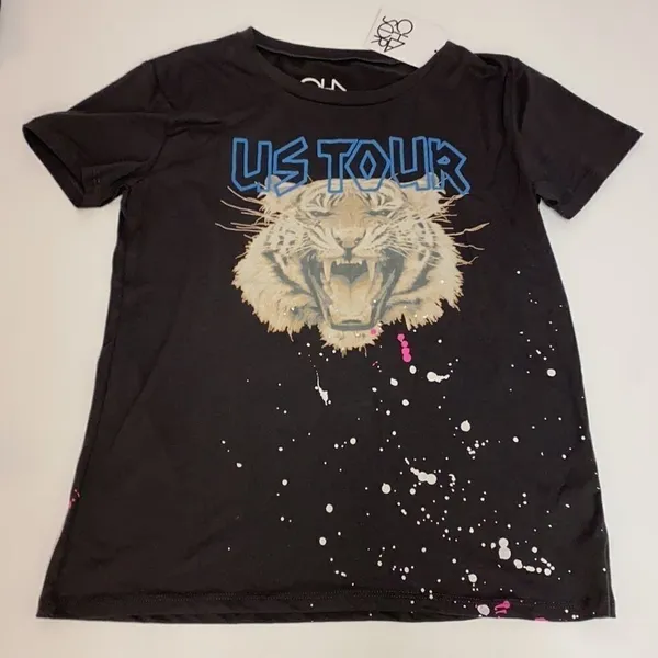 Chaser Tiger US‎ Tour Crew Neck T-Shirt C29 - Image 3
