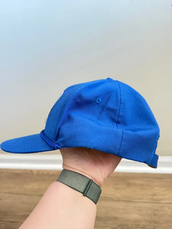 Source Unknown Vintage Style Rope Hat, Blue Yellowstone National Park, One Size, Adjustable - Image 6