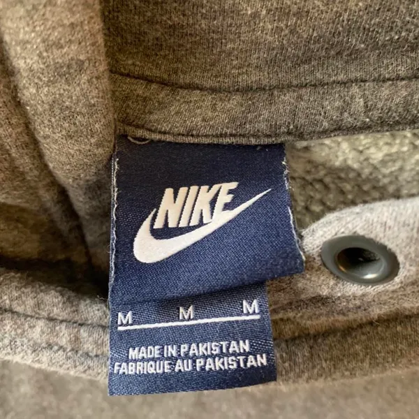 Grey Nike hoodie - Image 2