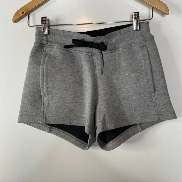 Lululemon NTS Short (3") Heathered Medium‎ Grey / Black Size 2 - Image 4