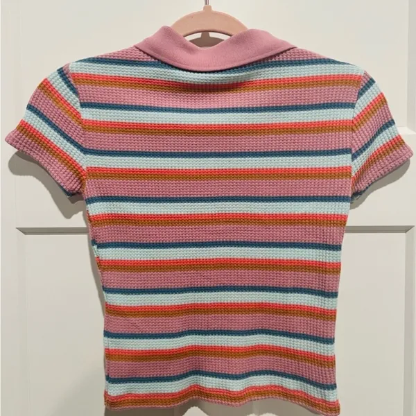 SO Striped Polo Top Size XS - Image 6