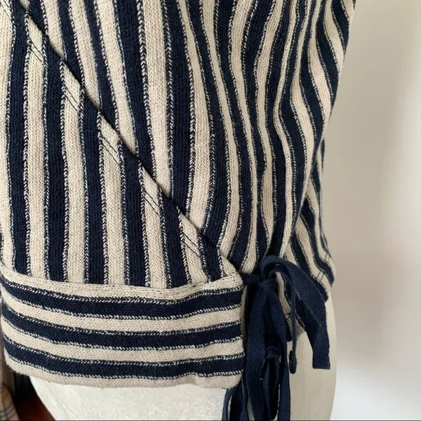 Madewell Stripe Wrap Tank - Image 4