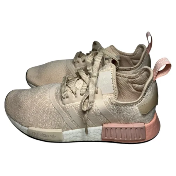 Adidas Women’s Size 7.5 Beige Pink R1 W BOOST Running Athletic Shoes Sneakers - Image 5