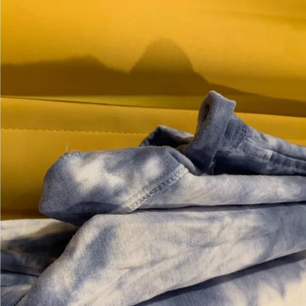 Blue & Bleach Tie Dye Plus T-shirt - Image 4